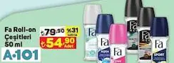 FA ROLL ON DEODORANT